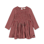 Konges Sløjd A/S WOVEN DRESSES brick check