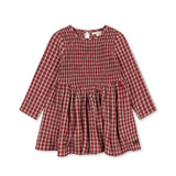 Konges Sløjd A/S WOVEN DRESSES brick check