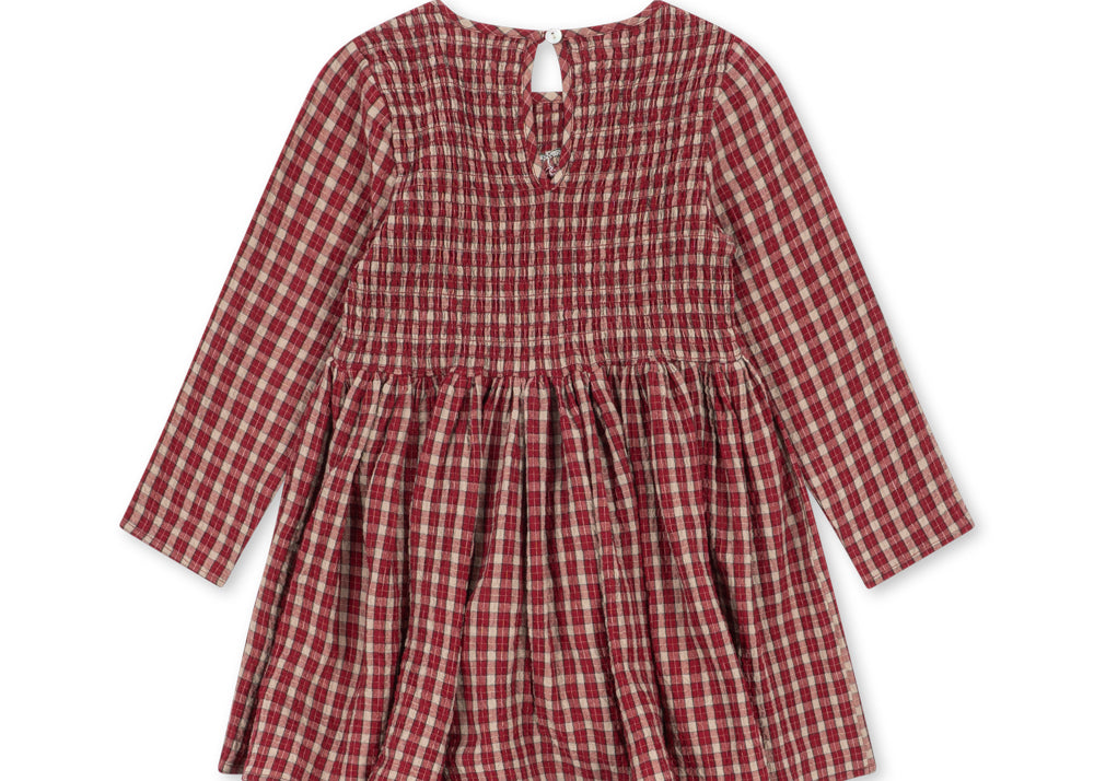 Konges Sløjd A/S WOVEN DRESSES brick check