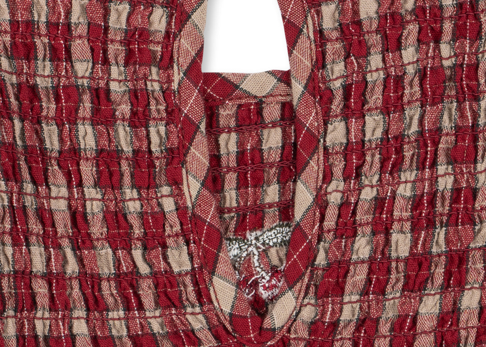 Konges Sløjd A/S WOVEN DRESSES brick check