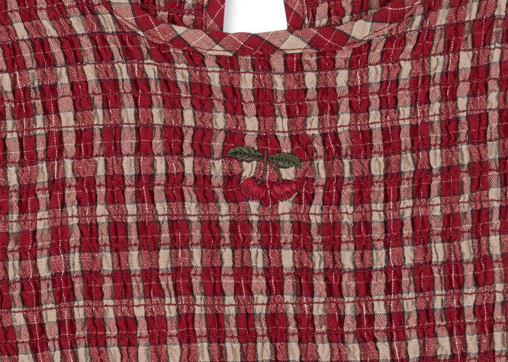 Konges Sløjd A/S WOVEN DRESSES brick check
