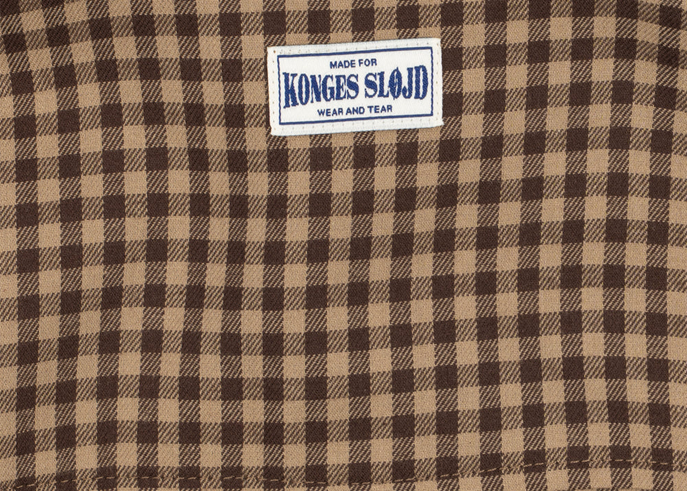 Konges Sløjd A/S WOVEN SHIRTS chocolate check