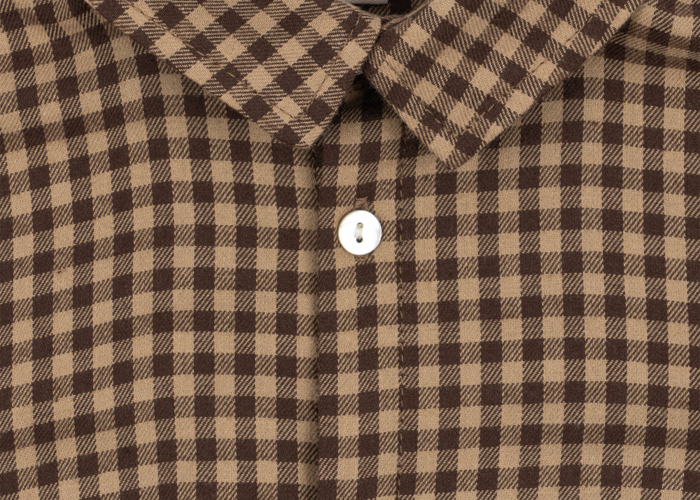 Konges Sløjd A/S WOVEN SHIRTS chocolate check