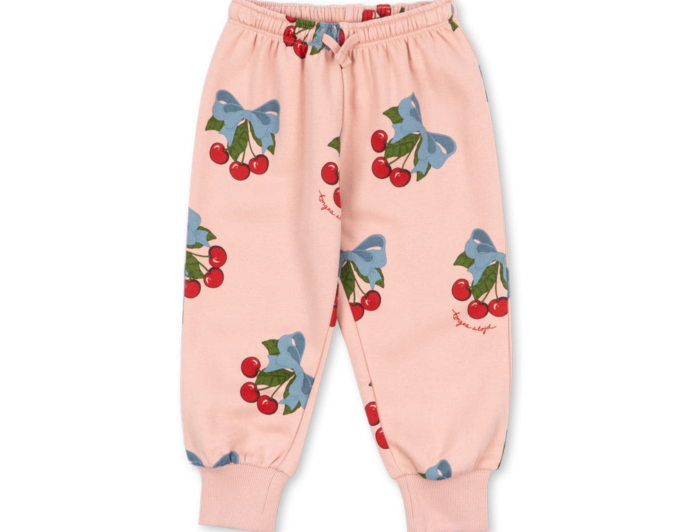 Konges Sløjd A/S JERSEY PANTS amarena rose