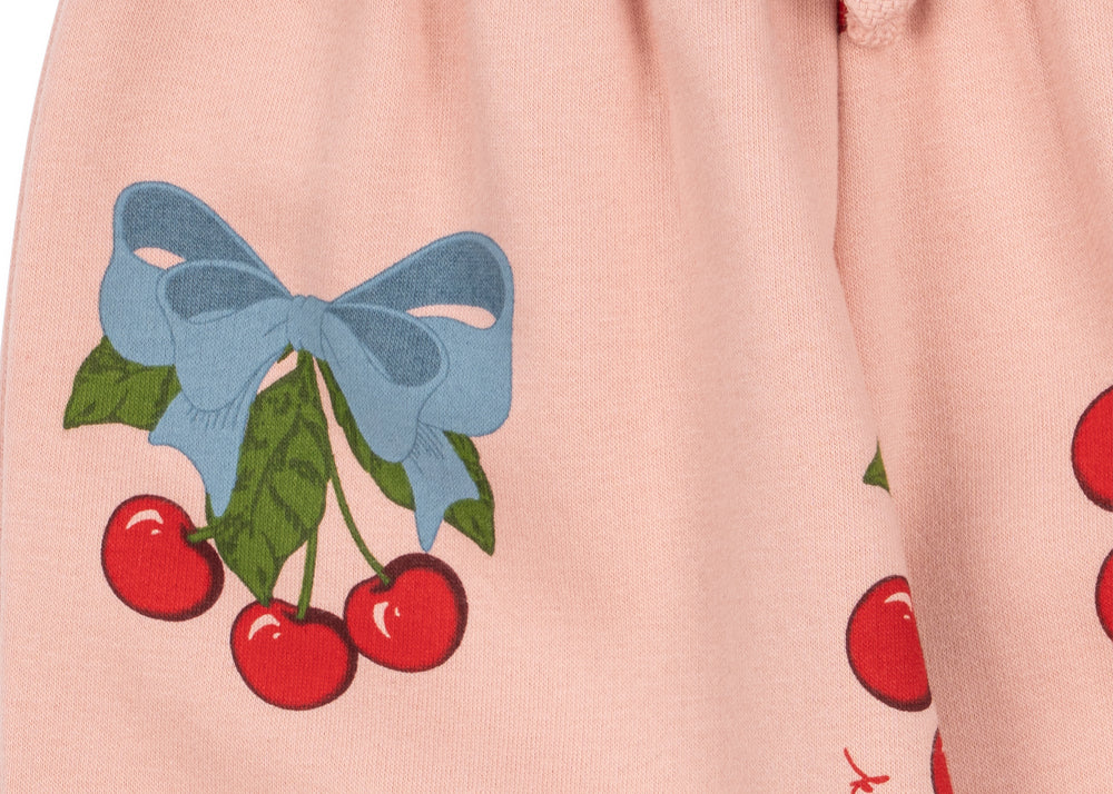 Konges Sløjd A/S JERSEY PANTS amarena rose