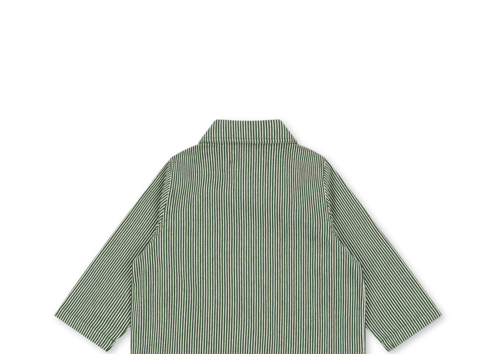 Konges Sløjd A/S WOVEN JACKETS & VESTS milk verte stripe