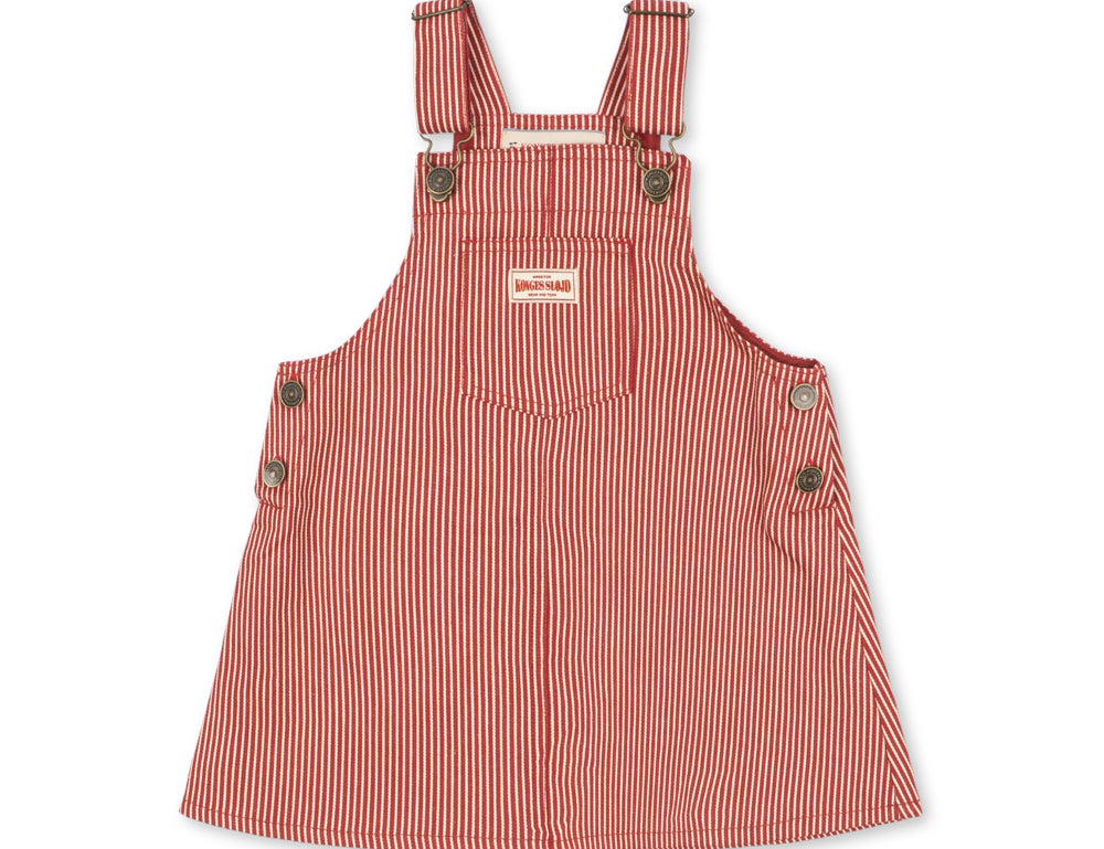 Konges Sløjd A/S WOVEN DRESSES milk rouge stripe
