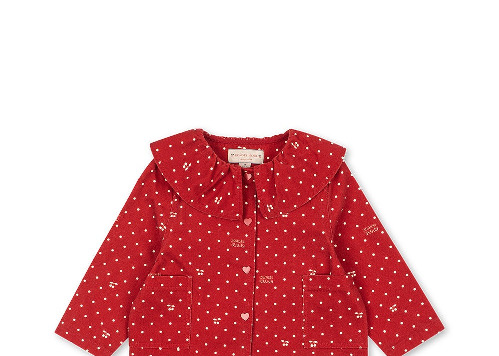 Konges Sløjd A/S WOVEN JACKETS & VESTS cherry dot derby