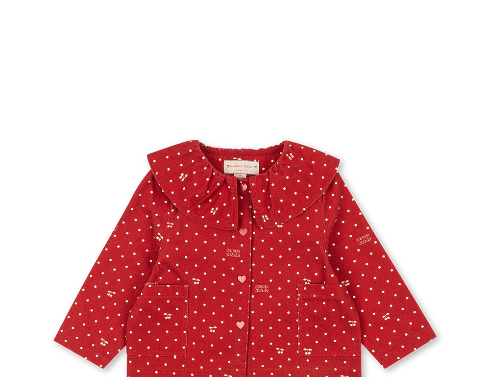 Konges Sløjd A/S WOVEN JACKETS & VESTS cherry dot derby