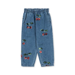 Konges Sløjd A/S WOVEN PANTS cherry sequin