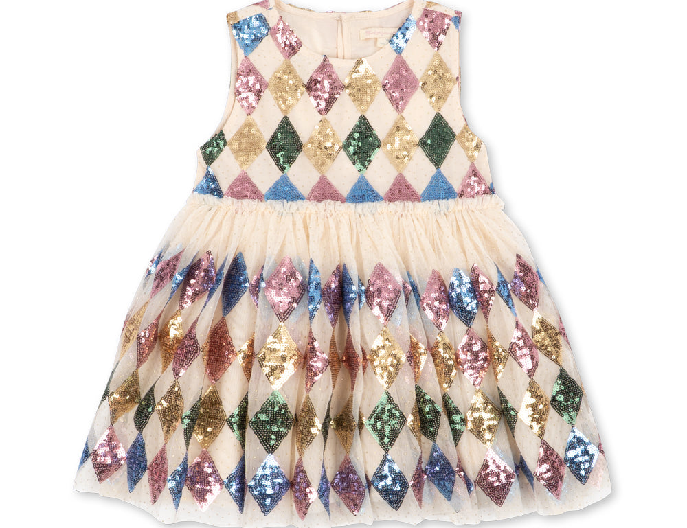 Konges Sløjd A/S WOVEN DRESSES harlekin sequin