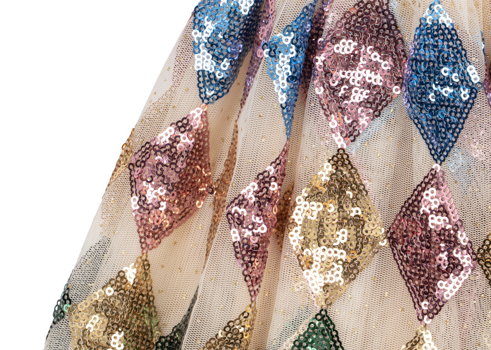 Konges Sløjd A/S WOVEN SKIRTS harlekin sequin