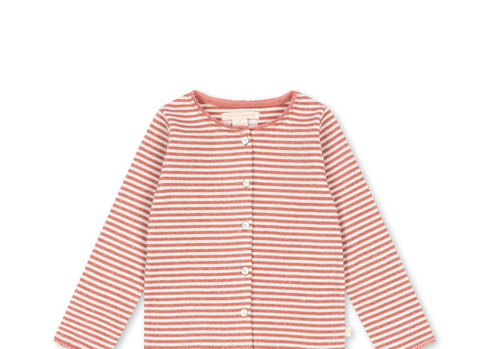 Konges Sløjd A/S JERSEY BLOUSES rose cream stripe