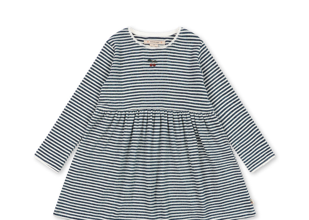 Konges Sløjd A/S JERSEY DRESSES stripe eclipse
