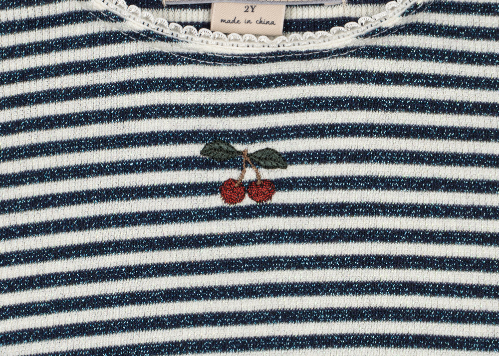 Konges Sløjd A/S JERSEY DRESSES stripe eclipse