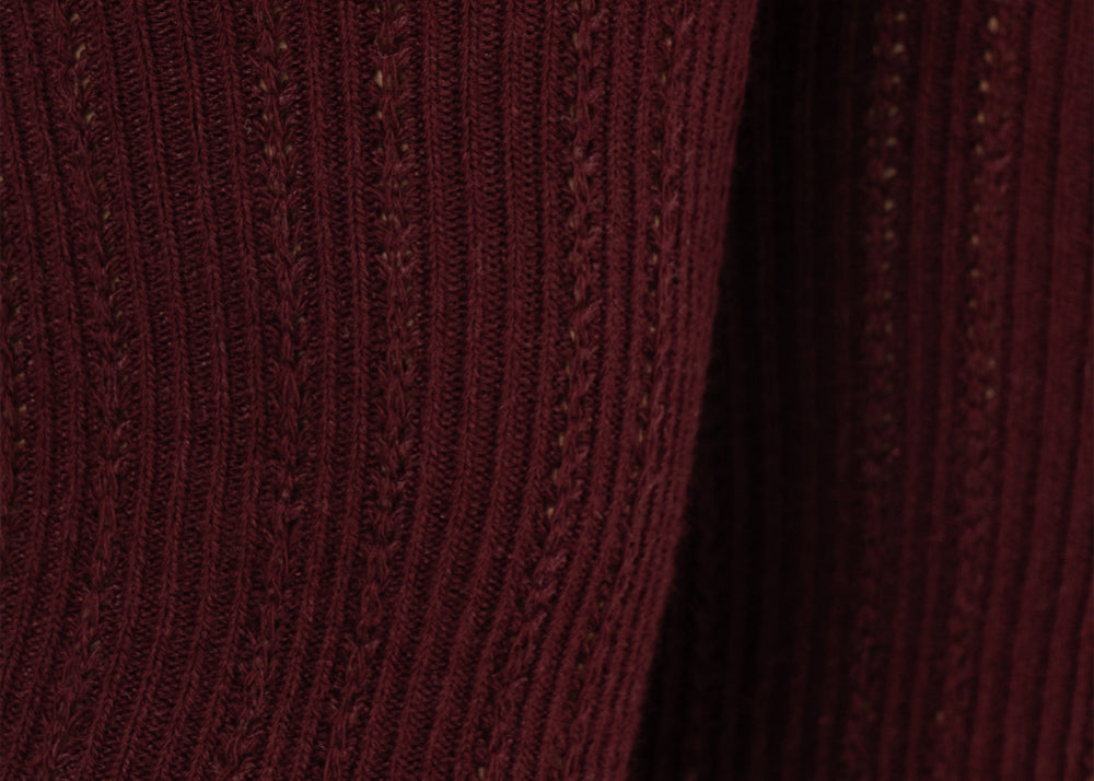 Konges Sløjd A/S STOCKINGS bordeaux/off white