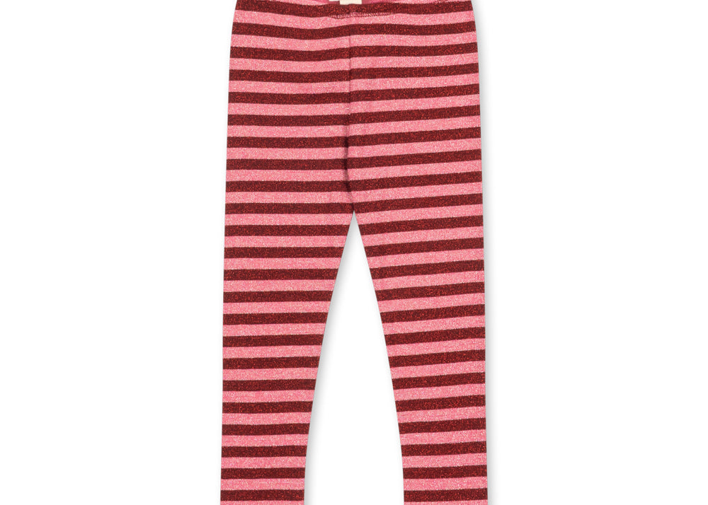 Konges Sløjd A/S JERSEY PANTS pinky stripe