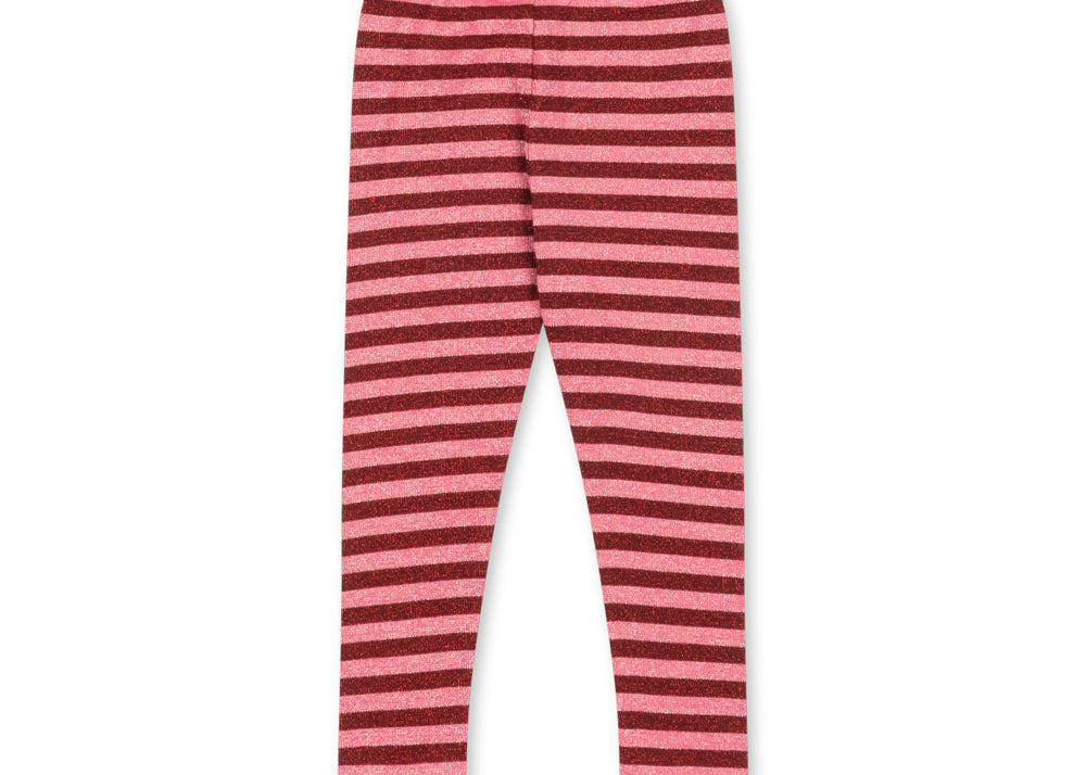 Konges Sløjd A/S JERSEY PANTS pinky stripe