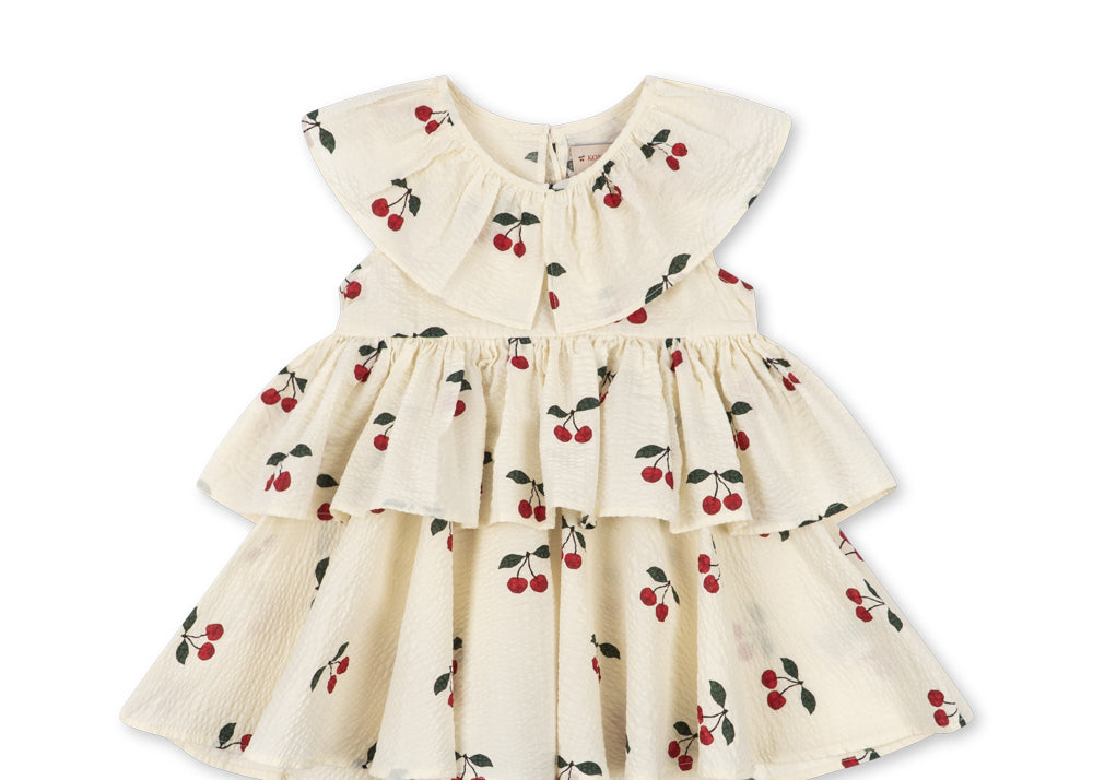 Konges Sløjd A/S WOVEN DRESSES mon grand cherry