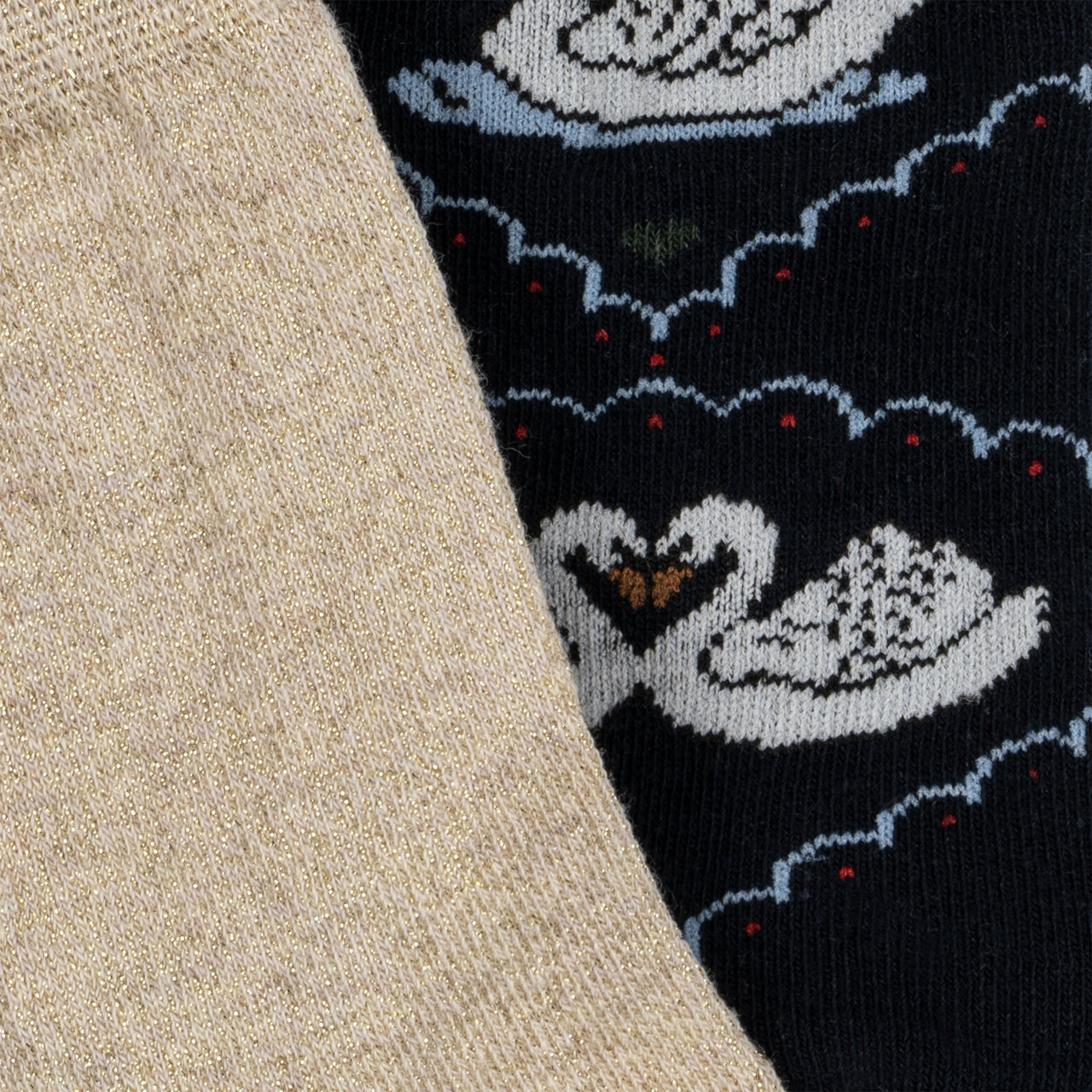 Konges Sløjd A/S SOCKS navy/off white