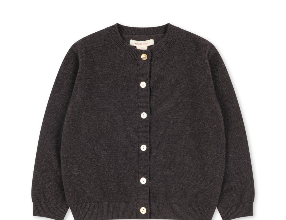 Konges Sløjd A/S KNITTED CARDIGANS chocolate brown