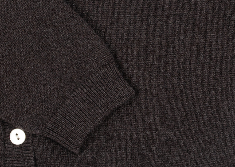 Konges Sløjd A/S KNITTED CARDIGANS chocolate brown