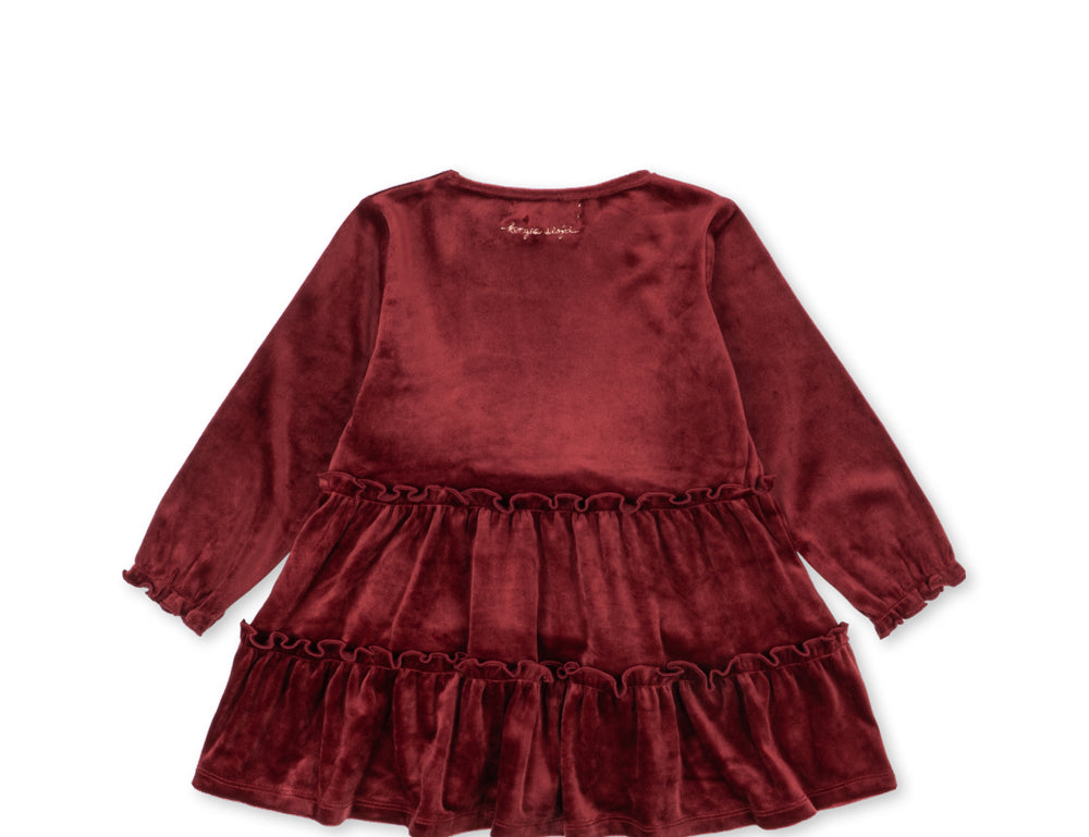 Konges Sløjd A/S JERSEY DRESSES red dahlia
