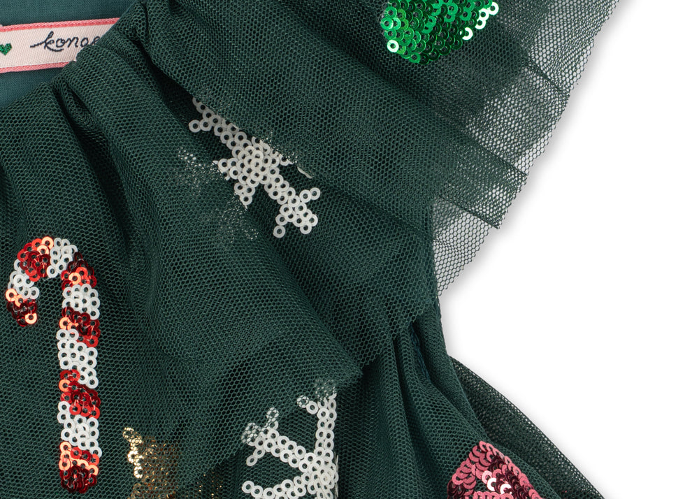 Konges Sløjd A/S WOVEN DRESSES hunter green