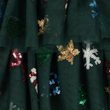 Konges Sløjd A/S WOVEN DRESSES hunter green