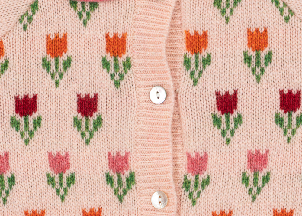 Konges Sløjd A/S KNITTED CARDIGANS tulipe rose