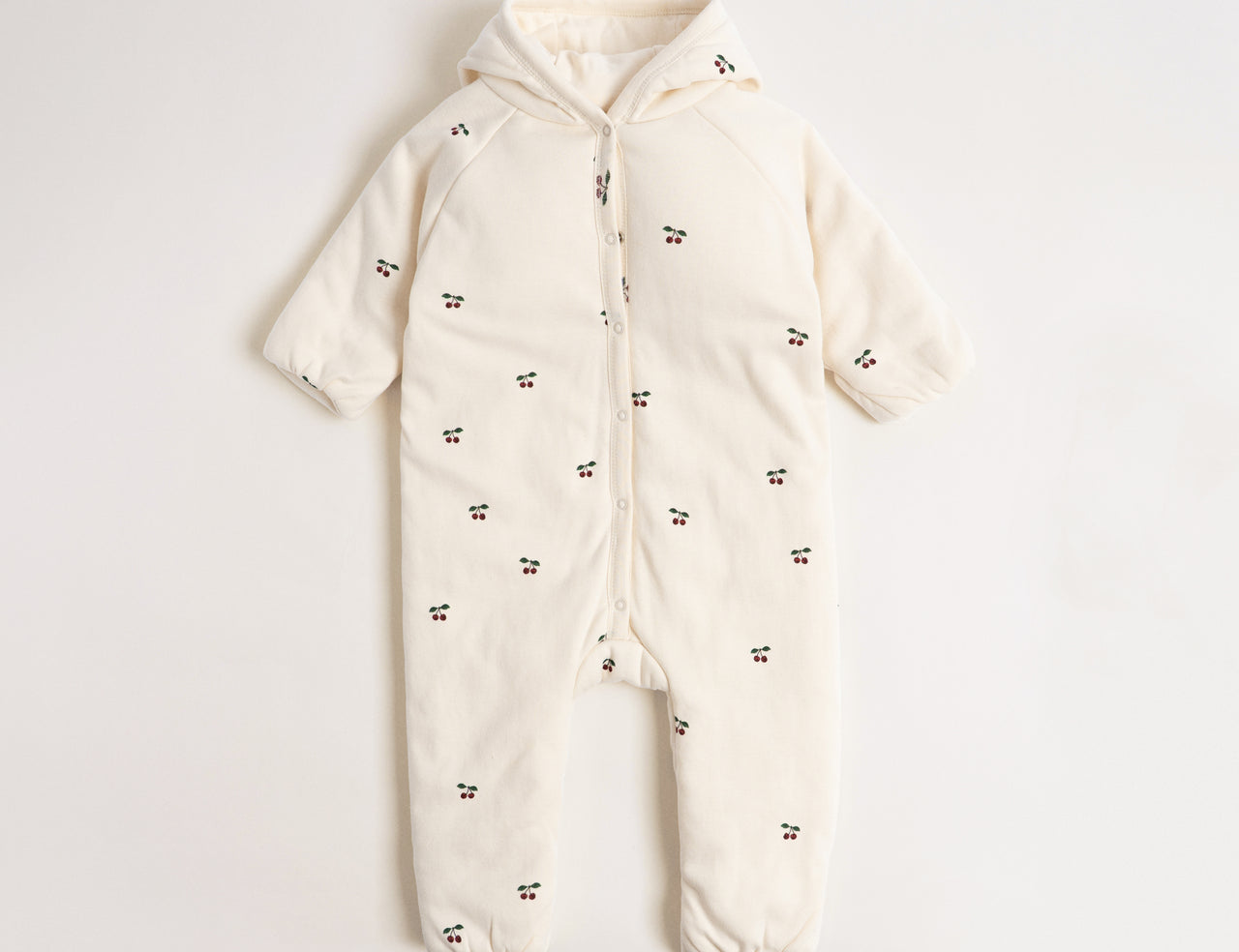Konges Sløjd A/S PADDED ONESIES cherry