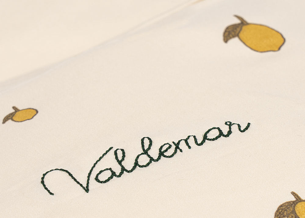 Konges Sløjd A/S BABY BEDDING lemon