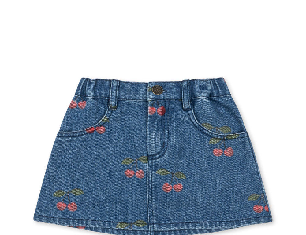 Konges Sløjd A/S WOVEN SKIRTS ma grande cerise denim